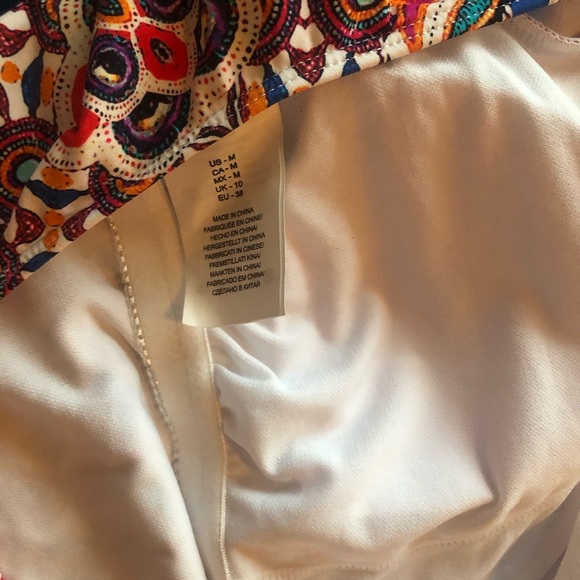 High Neck cold shoulder Bathing suit - Picture 7 of 9